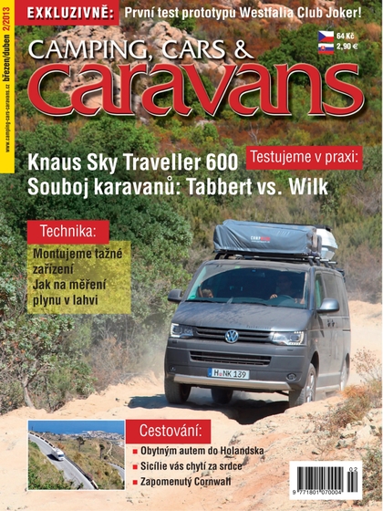 E-magazín Camping, Cars &amp; Caravans 2/2013 - NAKLADATELSTVÍ MISE, s.r.o.