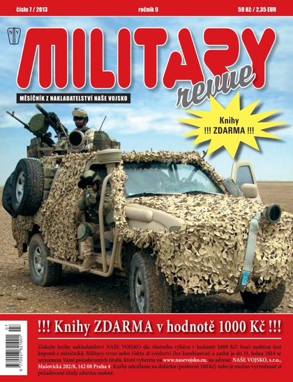 E-magazín Military revue 7/2013 - NAŠE VOJSKO-knižní distribuce s.r.o.