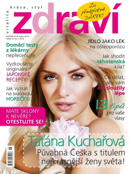 E-magazín Zdraví 01/2013 - Časopisy pro volný čas s. r. o.
