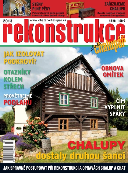 E-magazín Rekonstrukce 2013 - Časopisy pro volný čas s. r. o.