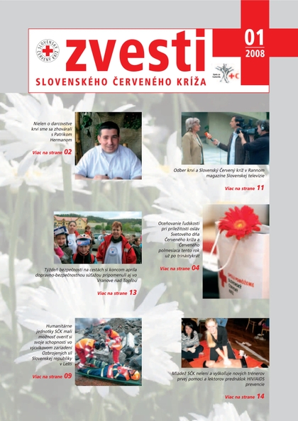 E-magazín Zvesti 1/2008 - Slovenský Červený kríž
