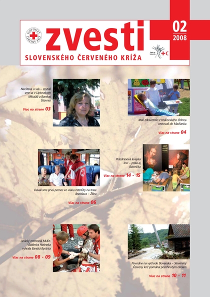 E-magazín Zvesti 2/2008 - Slovenský Červený kríž