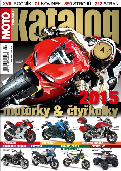 E-magazín Motohouse katalog motocyklů 2015 - Mediaforce, s.r.o.