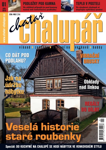 E-magazín Chatař Chalupář 01/2015 - Časopisy pro volný čas s. r. o.