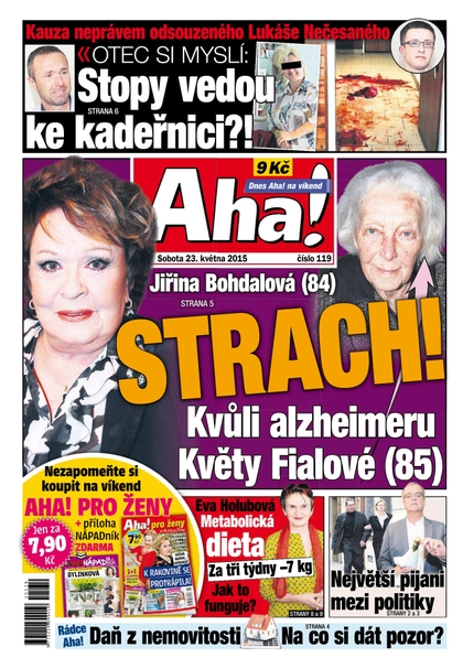 E-magazín AHA! - 23.5.2015 - CZECH NEWS CENTER a. s.
