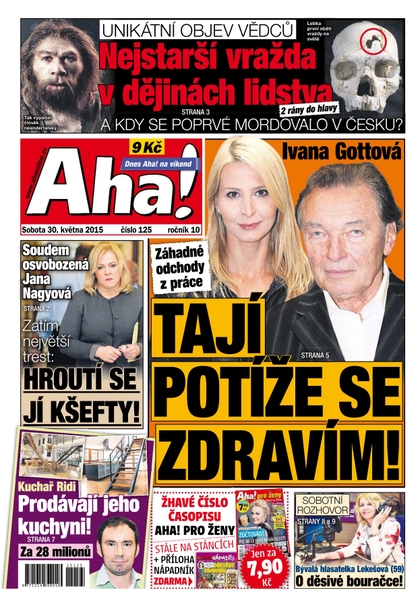 E-magazín AHA! - 30.5.2015 - CZECH NEWS CENTER a. s.