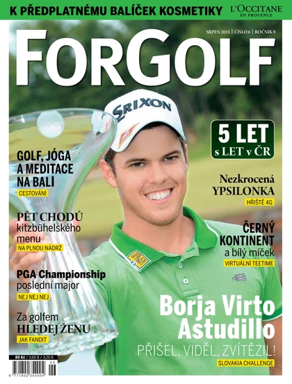 E-magazín ForGolf 08/2015 - ForGolf Media s.r.o.