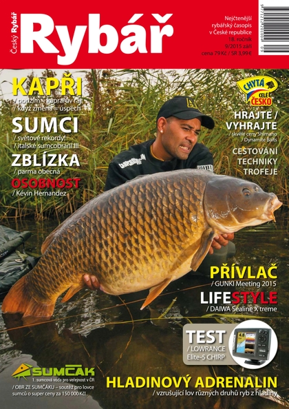 E-magazín Český rybář 9/2015 - Český rybář, s. r. o.