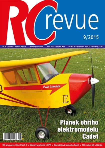 E-magazín RC revue 09/15 - RCR s.r.o.