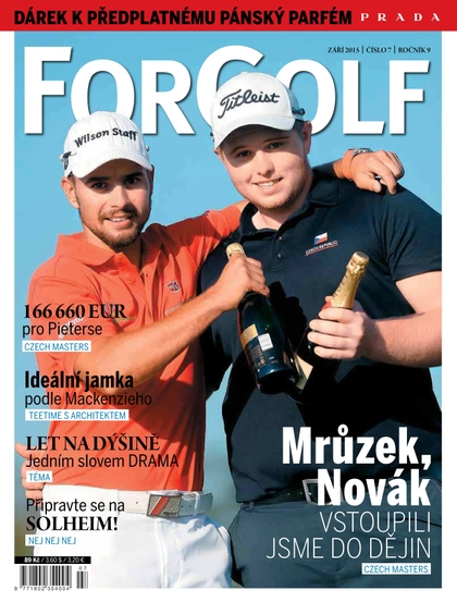 E-magazín ForGolf 09/2015 - ForGolf Media s.r.o.