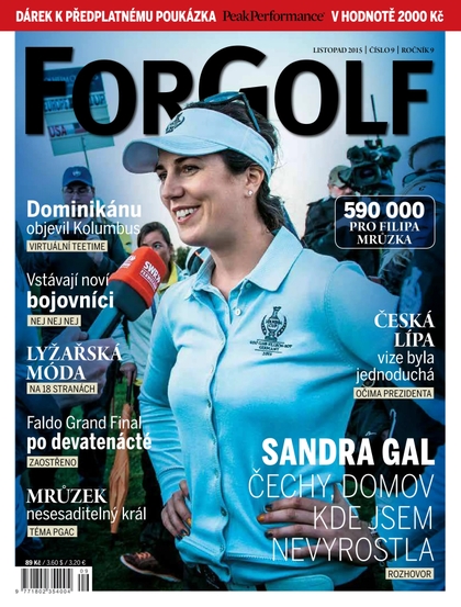 E-magazín ForGolf 11/2015 - ForGolf Media s.r.o.