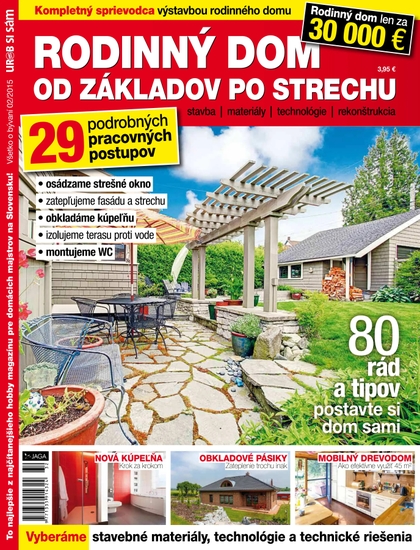 E-magazín Rodinný dom od základov po strechu - JAGA GROUP, s.r.o. 