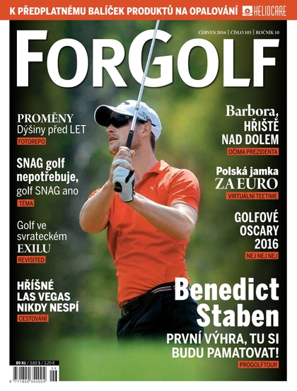 E-magazín ForGolf - 06/2016 - ForGolf Media s.r.o.