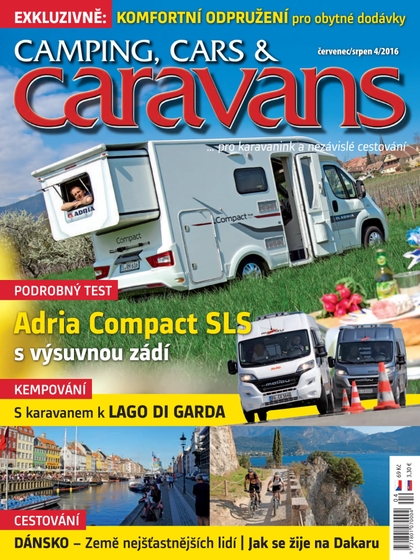 E-magazín Camping, Cars &amp; Caravans 4/2016 - NAKLADATELSTVÍ MISE, s.r.o.