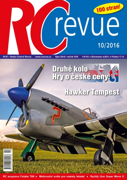 E-magazín RC revue 10/16 - RCR s.r.o.