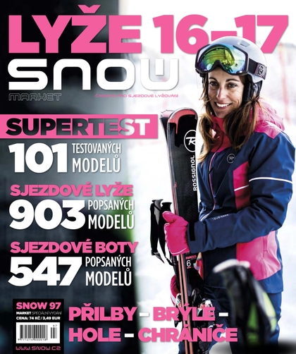 E-magazín SNOW 97 market - lyže a testy lyží 2016/17 - SLIM media s.r.o.
