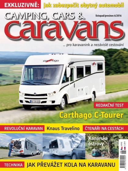 E-magazín Camping, Cars &amp; Caravans 6/2016 - NAKLADATELSTVÍ MISE, s.r.o.
