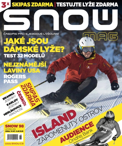 E-magazín SNOW 98 - listopad 2016 - SLIM media s.r.o.