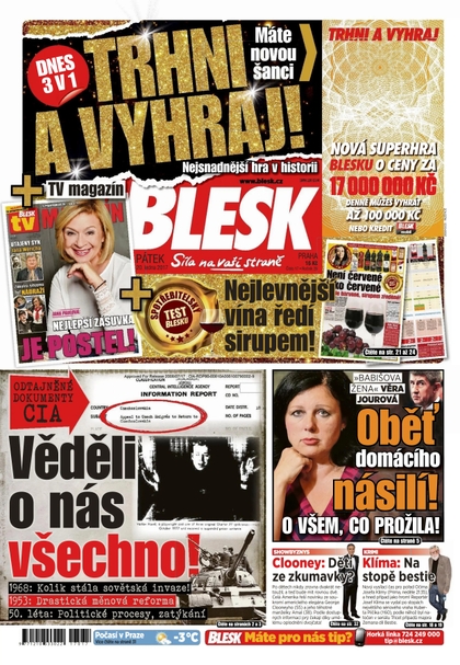 E-magazín Blesk - 20.1.2017 - CZECH NEWS CENTER a. s.