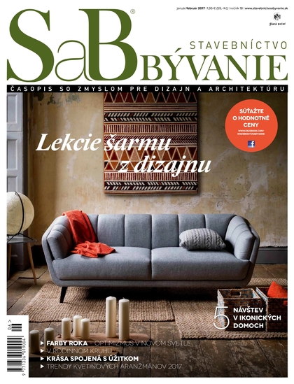 E-magazín SaB - Stavebníctvo a bývanie jan./feb. 2017 - MEDIA/ST s.r.o.