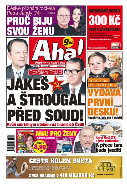 E-magazín AHA! - 24.2.2017 - CZECH NEWS CENTER a. s.