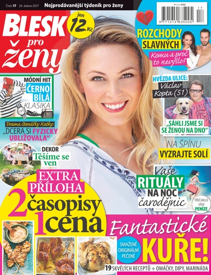 E-magazín Blesk pro ženy - 24.4.2017 - CZECH NEWS CENTER a. s.
