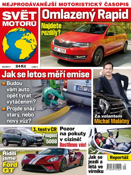 E-magazín Svět motorů - 15.5.2017 - CZECH NEWS CENTER a. s.