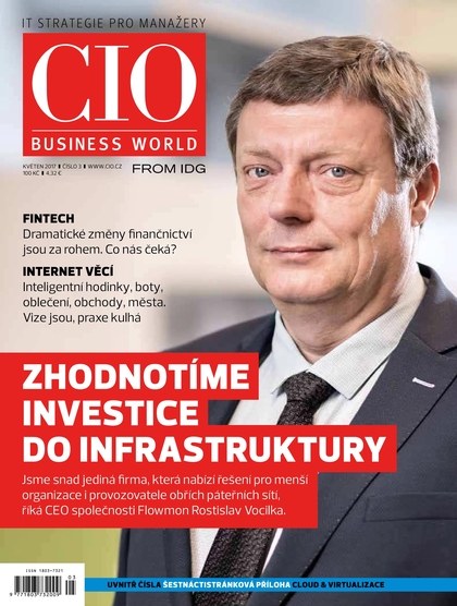 E-magazín CIO Business World 3/2017 - Internet Info DG, a.s.