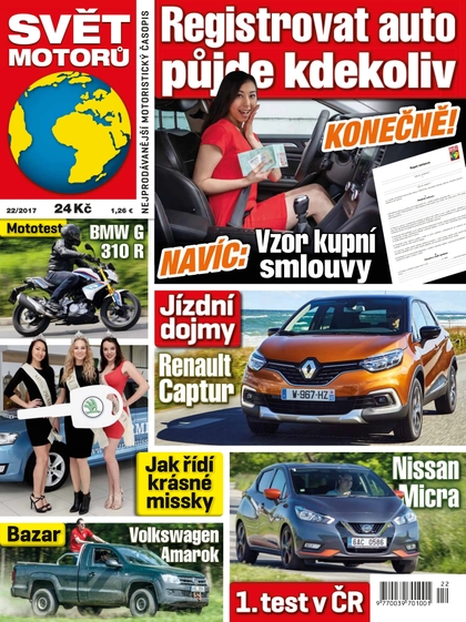E-magazín Svět motorů - 29.5.2017 - CZECH NEWS CENTER a. s.