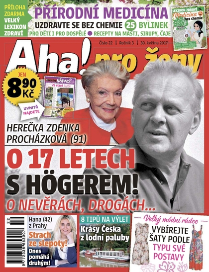 E-magazín AHA! pro ženy - 30.5.2017 - CZECH NEWS CENTER a. s.