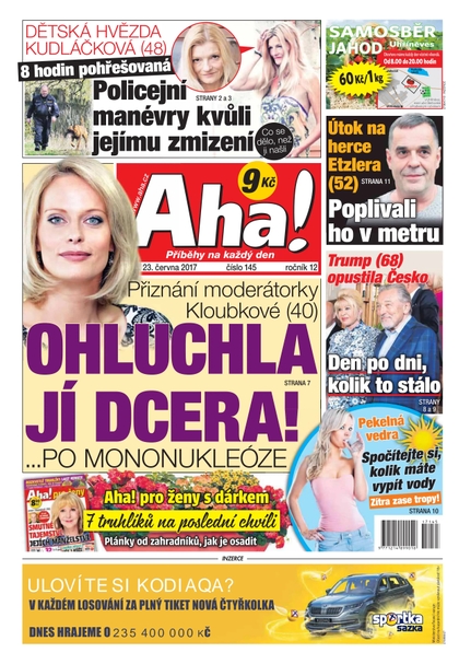 E-magazín AHA! - 23.6.2017 - CZECH NEWS CENTER a. s.