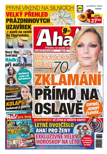 E-magazín AHA! - 26.6.2017 - CZECH NEWS CENTER a. s.