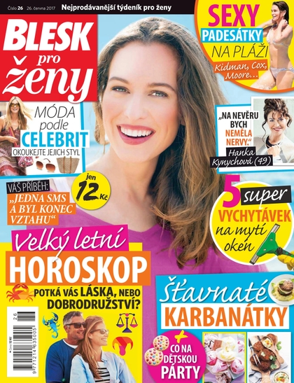 E-magazín Blesk pro ženy - 26.6.2017 - CZECH NEWS CENTER a. s.