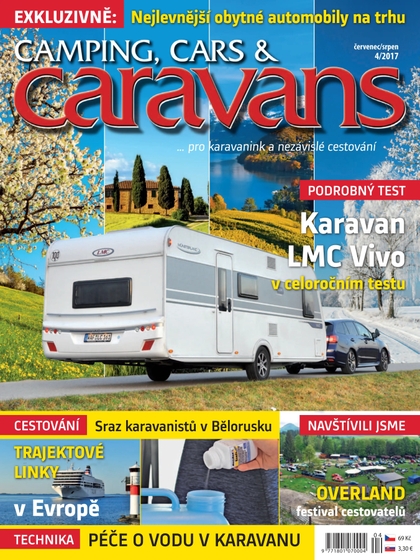 E-magazín Camping, Cars &amp; Caravans 4/2017 - NAKLADATELSTVÍ MISE, s.r.o.