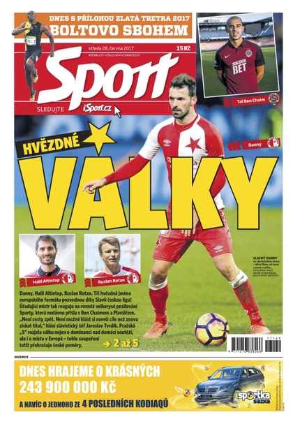 E-magazín Sport - 28.6.2017 - CZECH NEWS CENTER a. s.