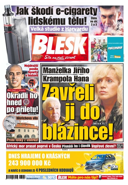 E-magazín Blesk - 28.6.2017 - CZECH NEWS CENTER a. s.