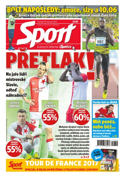 E-magazín Sport - 29.6.2017 - CZECH NEWS CENTER a. s.