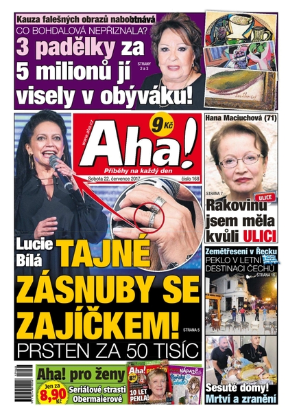 E-magazín AHA! - 22.7.2017 - CZECH NEWS CENTER a. s.