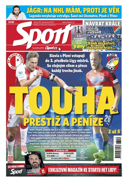 E-magazín Sport - 25.7.2017 - CZECH NEWS CENTER a. s.