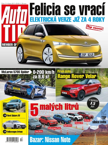 E-magazín Auto TIP - 7.8.2017 - CZECH NEWS CENTER a. s.