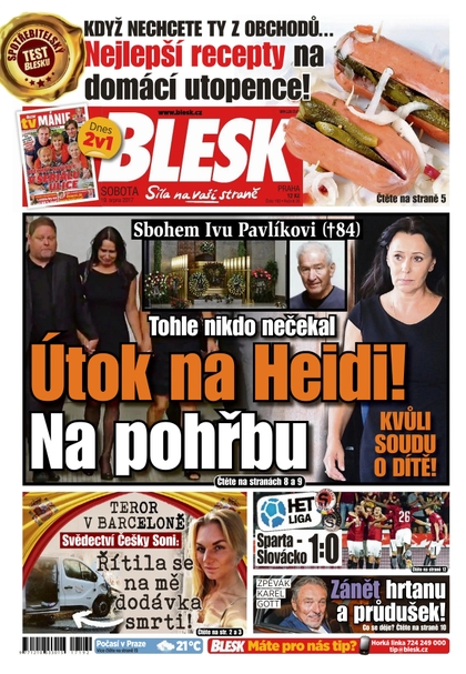 E-magazín Blesk - 19.8.2017 - CZECH NEWS CENTER a. s.