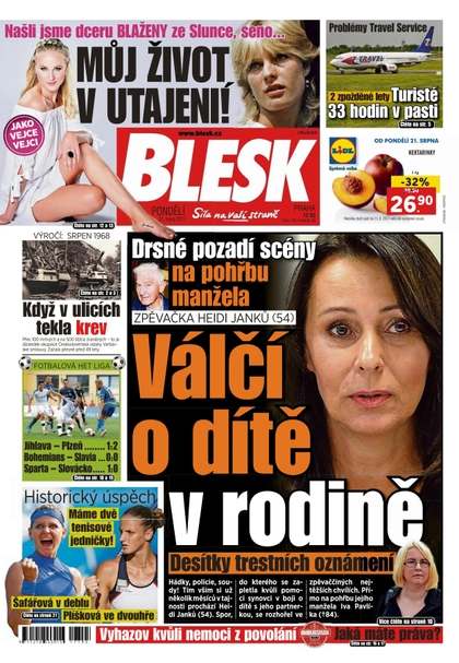 E-magazín Blesk - 21.8.2017 - CZECH NEWS CENTER a. s.