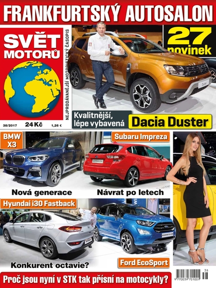 E-magazín Svět motorů - 18.9.2017 - CZECH NEWS CENTER a. s.