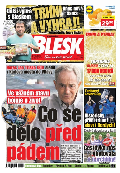 E-magazín Blesk - 25.9.2017 - CZECH NEWS CENTER a. s.