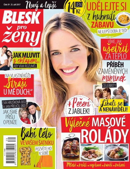 E-magazín Blesk pro ženy - 25.9.2017 - CZECH NEWS CENTER a. s.