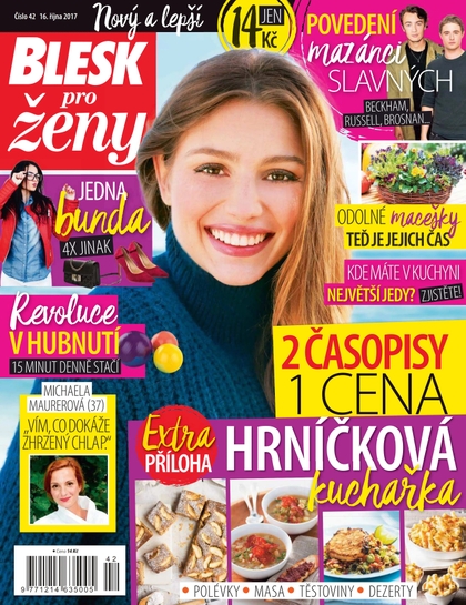 E-magazín Blesk pro ženy - 16.10.2017 - CZECH NEWS CENTER a. s.