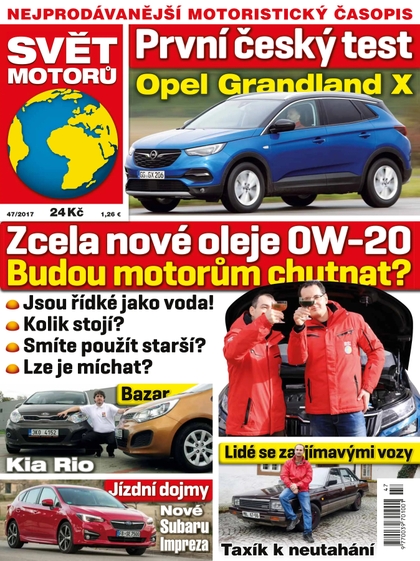 E-magazín Svět motorů - 20.11.2017 - CZECH NEWS CENTER a. s.