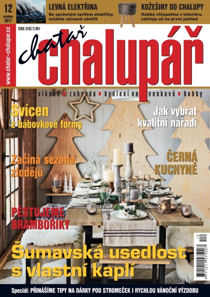 E-magazín Chatař &amp; chalupář 12-2017 - Časopisy pro volný čas s. r. o.