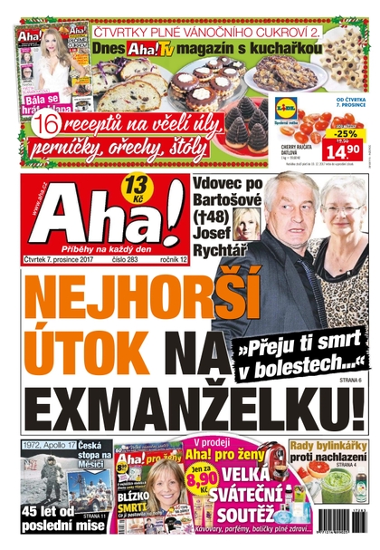 E-magazín AHA! - 7.12.2017 - CZECH NEWS CENTER a. s.