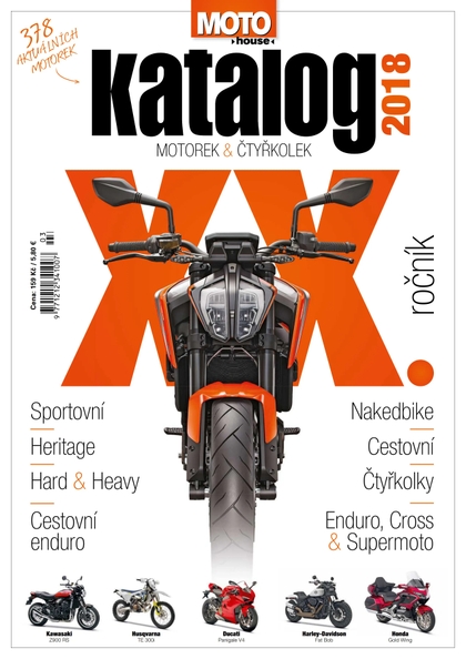 E-magazín Motohouse katalog motocyklů a čtyřkolek 2018 - Mediaforce, s.r.o.